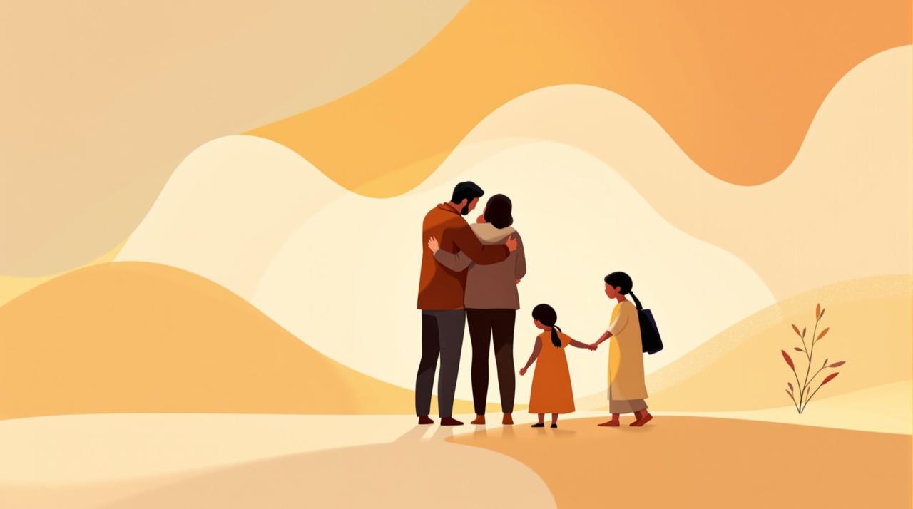 红果原创漫剧 - 暖橘光晕里的温情剧场，亲子萌宝家庭和睦治愈成长