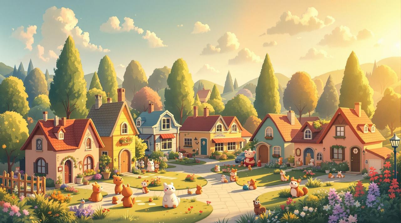 红果原创漫剧精选作品 - 小小童话镇，亲子萌宝类温情短剧